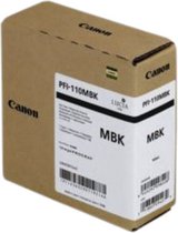 Canon PFI-110MBK cartouche d'encre Original Noir mat