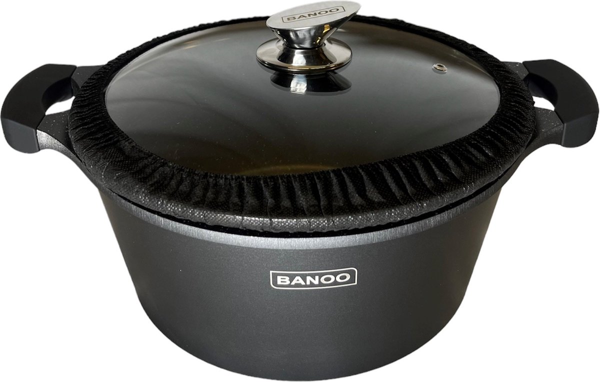 TITAN ALU Guss Pannenset pan koekenpan 5-delig steelpan kookset