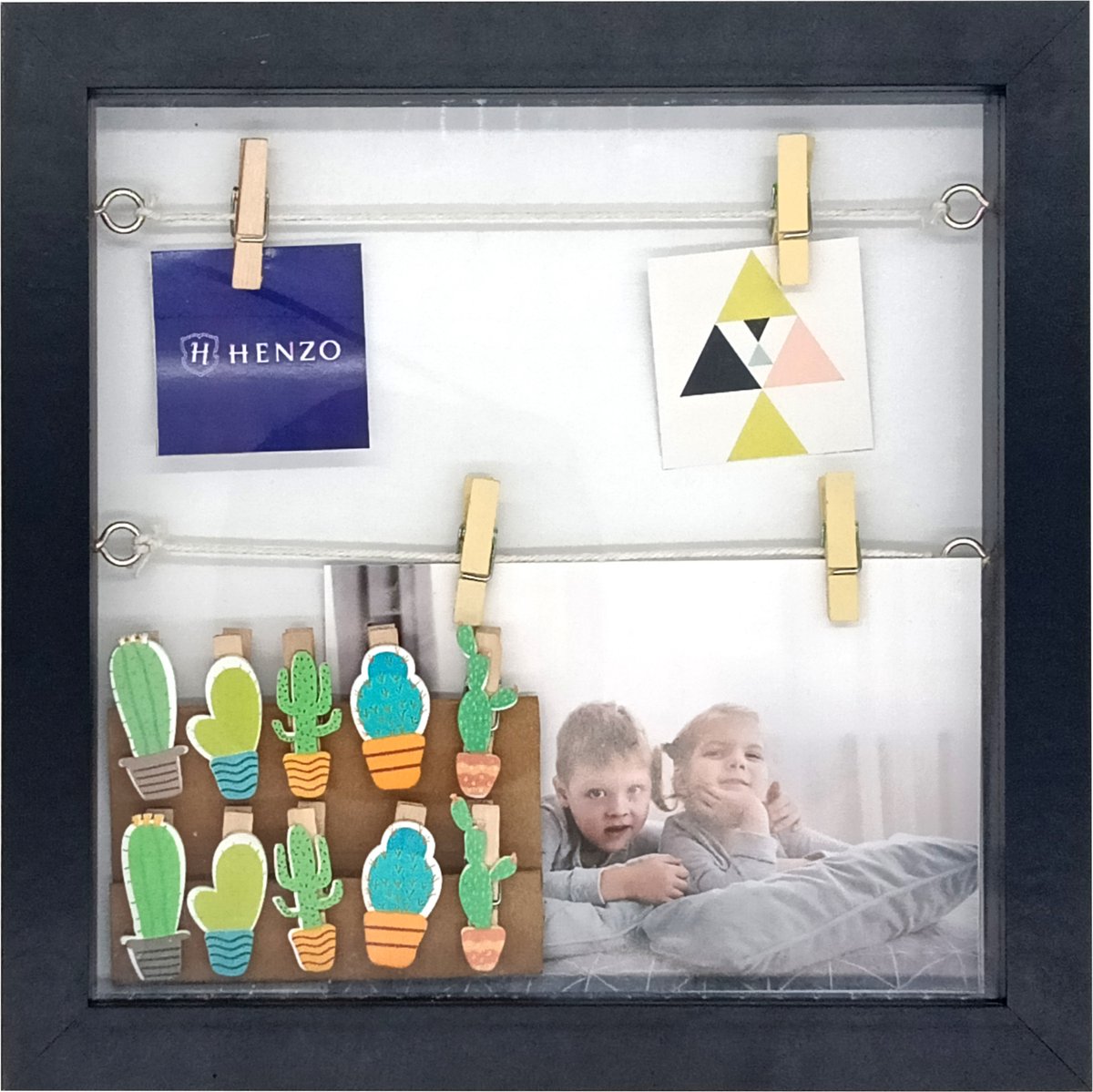 Henzo Fotolijst - Henzo - Diorama - Fotomaat 10x15 cm - Zwart