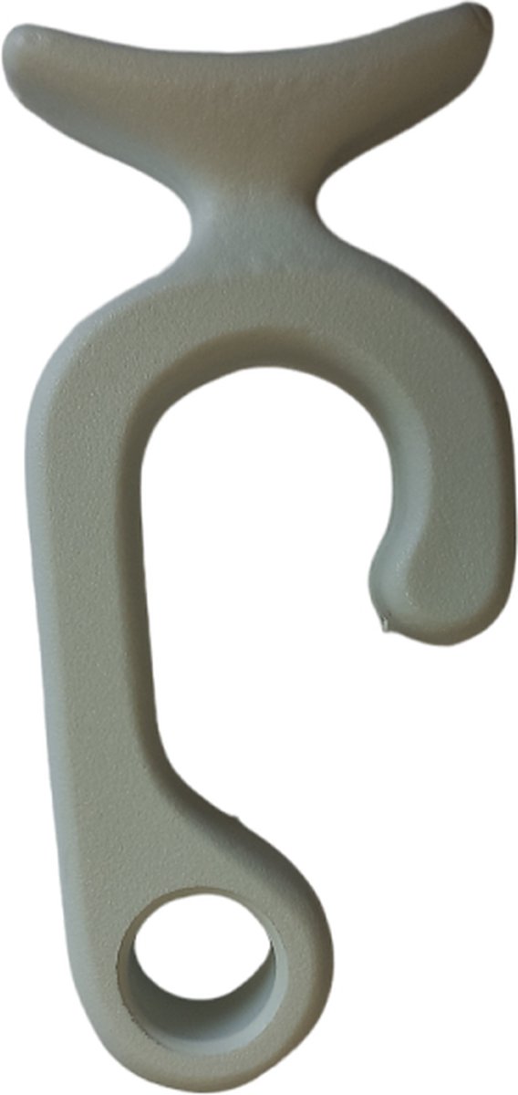 Fenderhouder reling 20<>22 mm - Wit