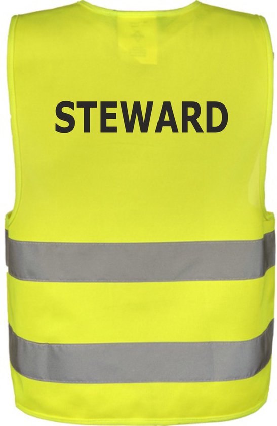 Veiligheidsvest - Veiligheidshesje - STEWARD - one size