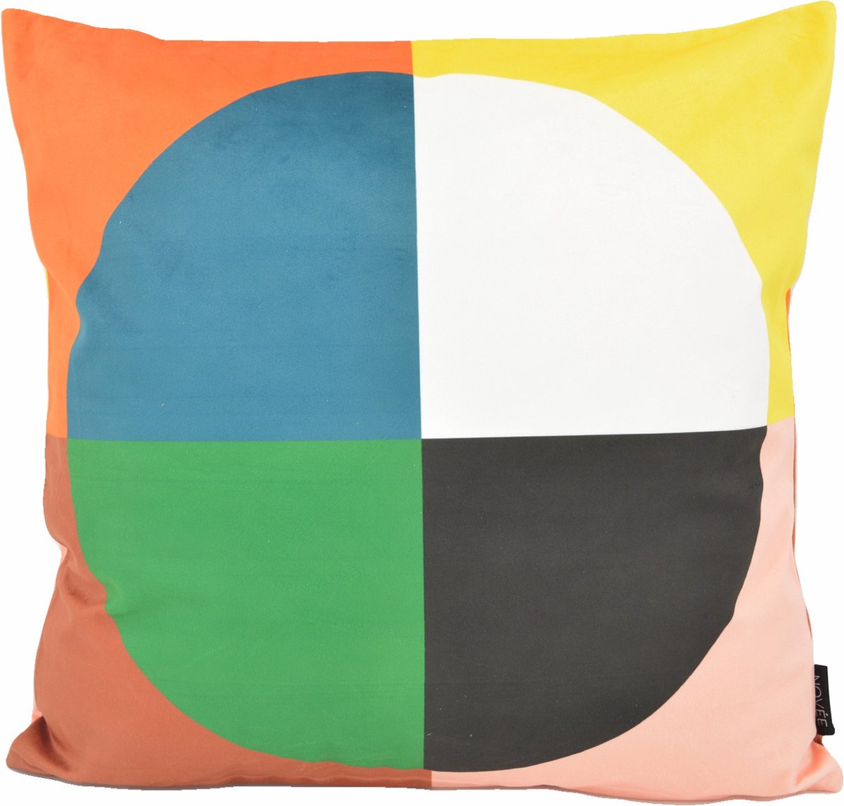 NOVÉE Sierkussen Velvet Retro #2 | 45 x 45 cm | Polyester