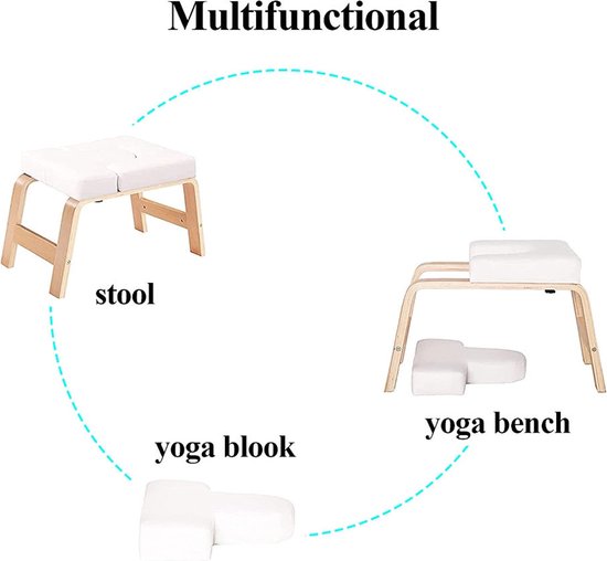 Banc d'inversion de yoga, tabouret de fitness, chaise de pompes, entraîneur d'équilibre Esg16259 - Chine Tabouret de yoga et tabouret à l'envers prix