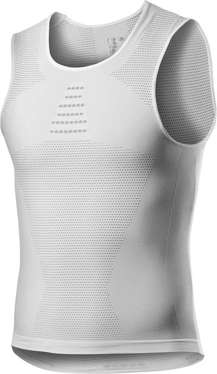 Castelli Core Seamless Mouwloos Basislaag Wit 2XL Man