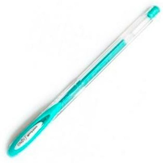 Liquid ink ballpoint pen Uni-Ball Rollerball Signo Angelic Colour UM-120AC Groen 12 Stuks