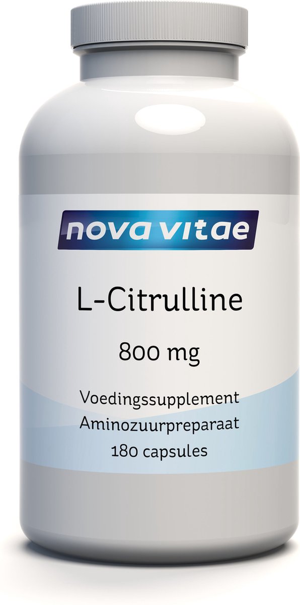 Goedkoopste Nova Vitae - L-Citrulline - 800 mg - 180 capsules