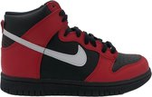 Nike Dunks High GS - Black - White - University red - maat 38