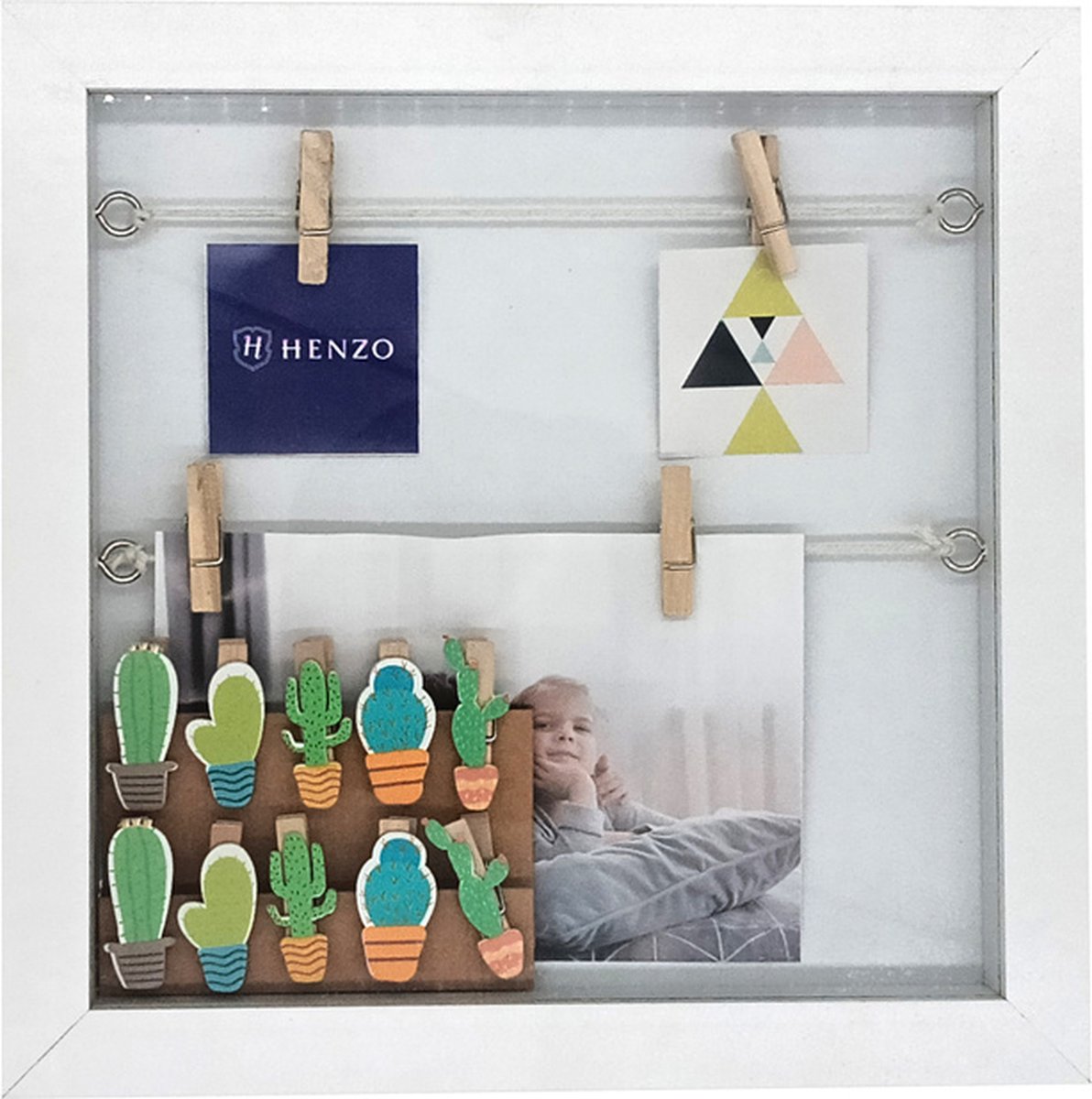 Henzo Fotolijst - Henzo - Diorama - Fotomaat 15x10 cm - Wit
