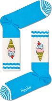 Happy Socks Sokken Met Print Ice Cream Blauw - Maat 36-40