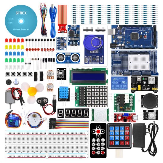 Le plus de Kit de démarrage facile et utile pour l'Arduino Uno R3