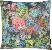 Sierkussen Velvet Flowers 4 | 45 x 45 cm | Velvet/Polyester