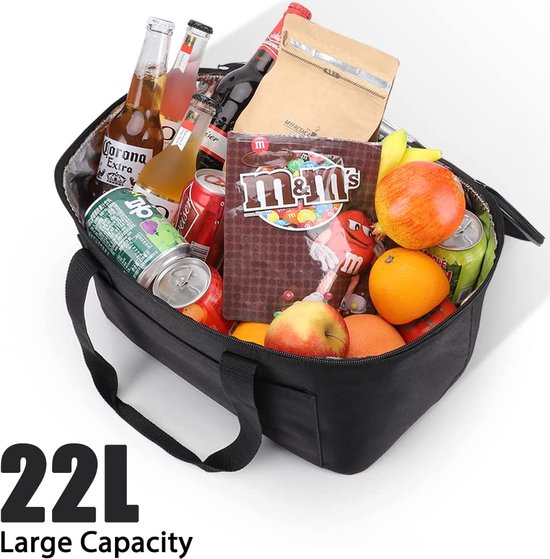Koeltas Opvouwbare Picknicktas Koeltassen Grote Geïsoleerde Boodschappentas Lunchtas Thermische Tas Geïsoleerde Tas Koelbox voor Reizen/Picknick/Winkelen van KOEL — afbeelding 5