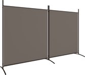 vidaXL-Kamerscherm-met-2-panelen-346x180-cm-stof-antracietkleurig