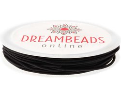 Elastisch Koord (0.5 mm) Black (20 Meter)