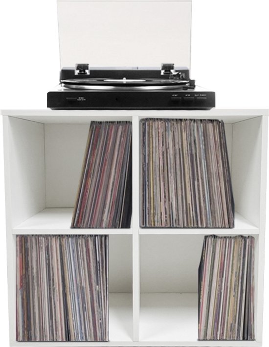 Armoire de rangement pour disques vinyles LP - Rangement pour disques  vinyles LP -... | bol