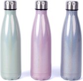 Drinkfles - Waterfles - RVS fles - Holo - Holografisch- fles - Drinken - Water
