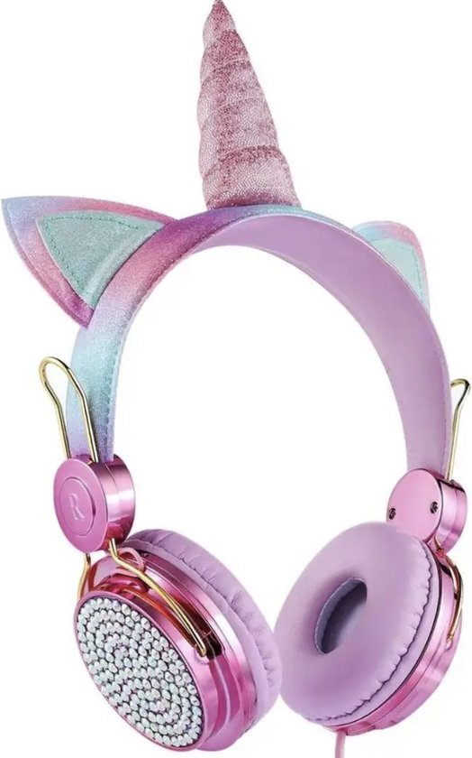 OTL Technologies Auriculares para niños - Pokémon Pink Pokéball para edades de 3 a 7 años