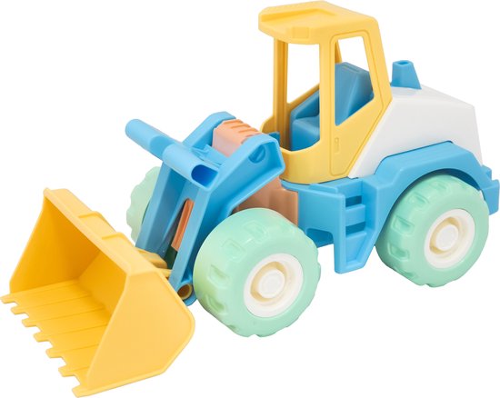 Une pelteuse et d'autres véhicules de construction pour enfants