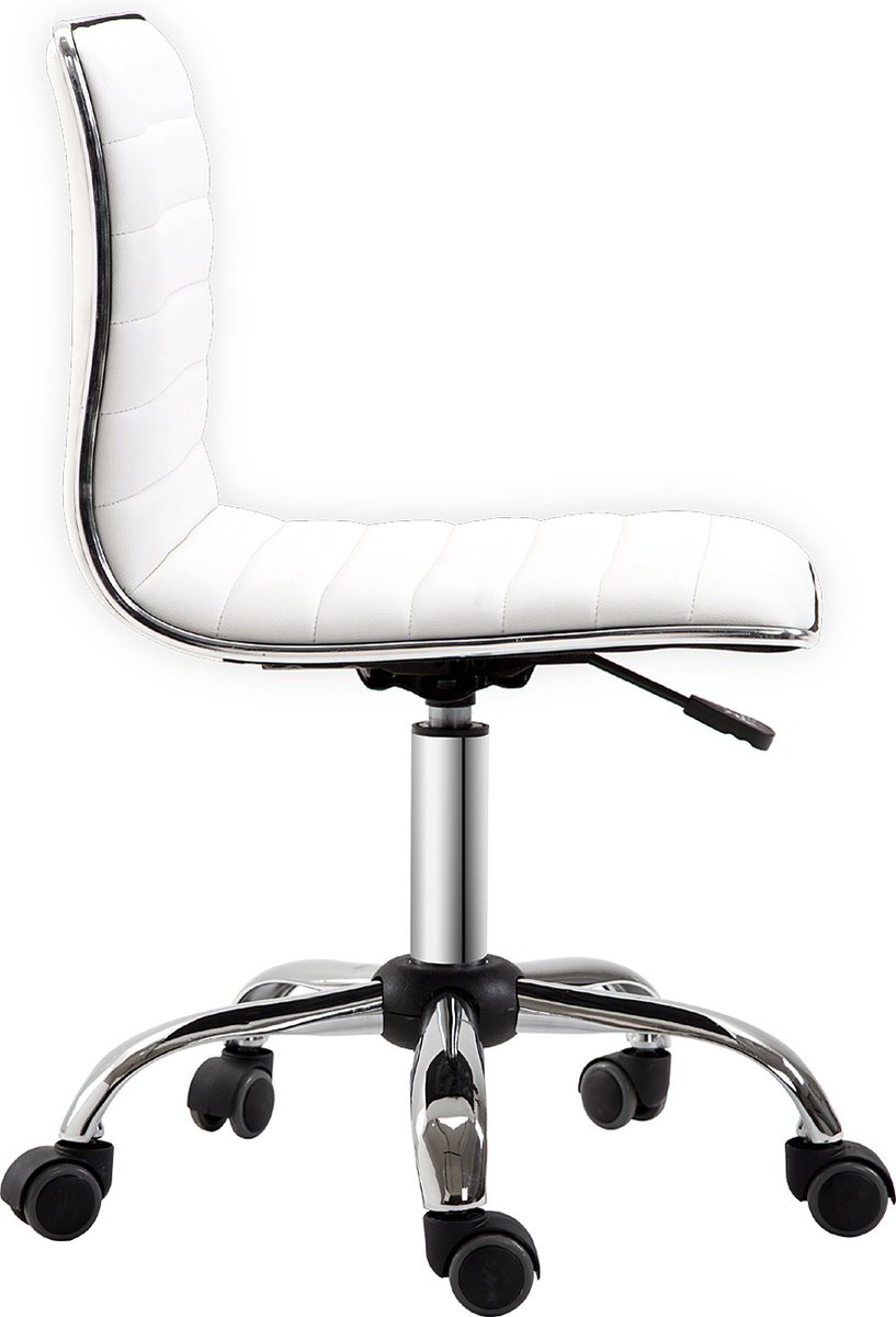 HOMCOM Chaise de bureau design - hauteur réglable, pivotante