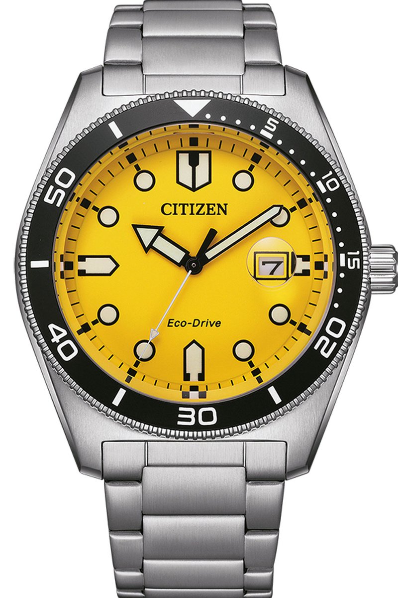 Citizen AW1760-81Z Horloge - Staal - Zilverkleurig - Ø 43 mm