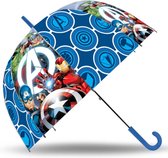 Marvel Avengers kinderparaplu - blauw - D71 cm