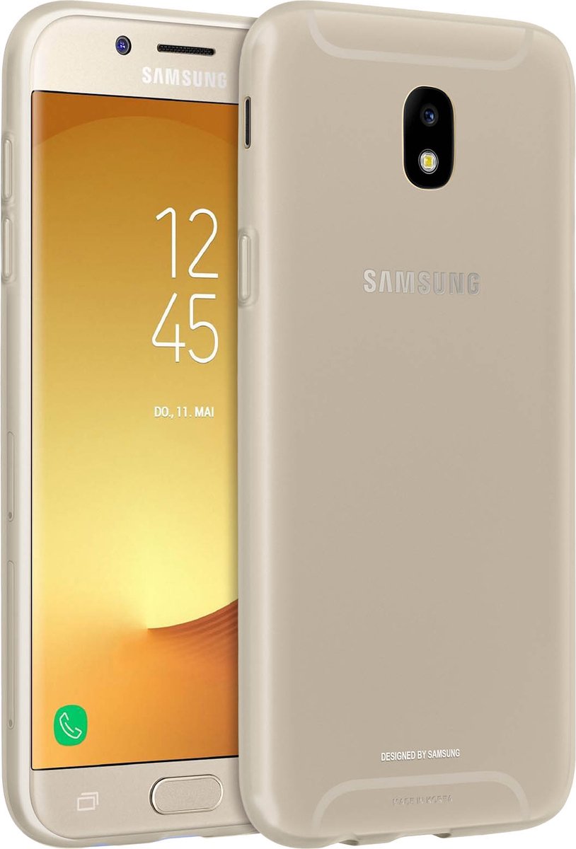 Samsung jelly cover - goud - voor Samsung Galaxy J7 2017