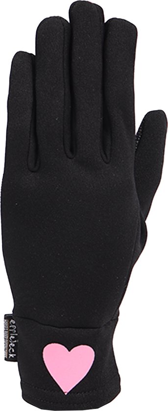 Epplejeck Gants Fall In Love Kids Zwart- Rose - xs