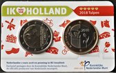 Holland Coinfair Coincard 2018: Ik Hou van Holland - Tulpen