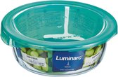 Boîte de conservation des aliments Luminarc Keep 'n Box - Ronde - Verre - 0,88L