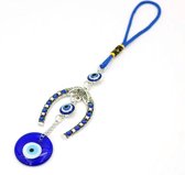 Akyol - Evileye – evil - eye - blauwe evileye - blauwe oog hanger - geluk-evil eye - boze oog - bescherming - boze oog hanger - turkse oog -nazar boncuk - cadeau voor vriendin - cadeau voor dame - nazar - evil eye hanger