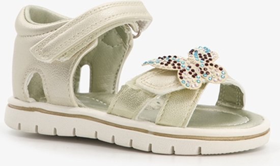 Aannemelijk Altaar Poort Blue Box meisjes sandalen met vlinder - Goud - Maat 20 | bol.com