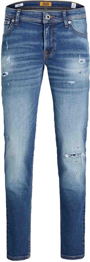 Jack & Jones - Jeans - Glenn - Blue Denim - Maat 152