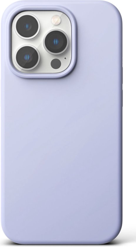Geschikt voor Ringke Apple iPhone 14 Pro Max Silicone Back Cover Hoesje - Paars