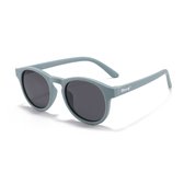 Maesy - lunettes de soleil pour enfants Faela - 3-6 ans - flexible pliable - protection UV400 polarisée - tout-petits et enfants d'âge préscolaire - lunettes de soleil pour enfants garçons et filles rondes - bleu clair