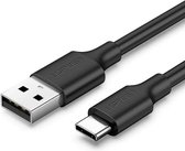 UGREEN 60826 USB-A naar USB-C Snellader - 3A - 480Mb/s - 3m - Zwart