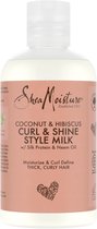 Bol.com Shea Moisture Coconut & Hibiscus - Curl & Shine Style Milk - 254 ml aanbieding