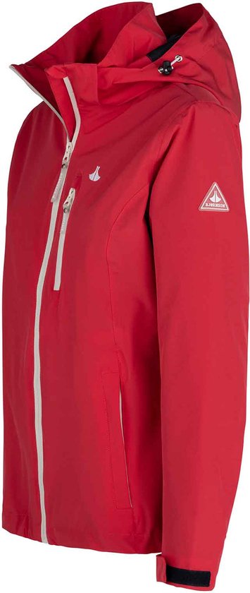 BJØRNSON Iduna Regenjas - Zomerjas - Dames - Waterdicht - Maat 36 - Rood