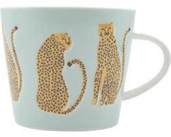 Scion Living Bucket mug - Beker - 350ml - Leopard -