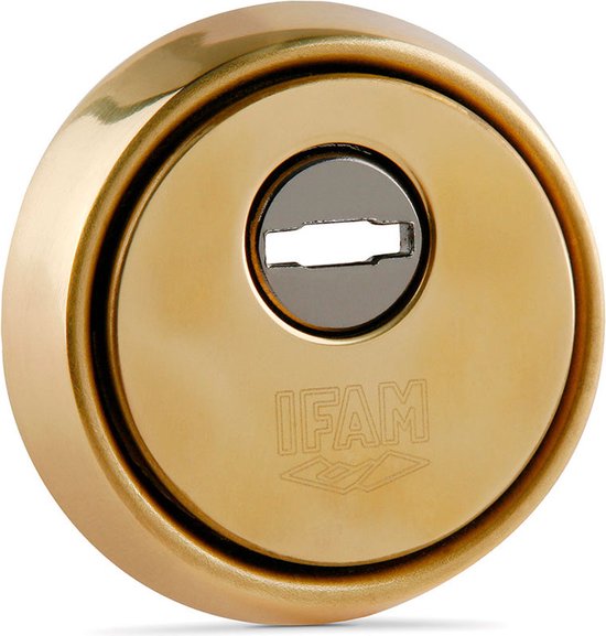 Veiligheidsschild IFAM ES700L Gouden Staal Blik Ø 61 mm