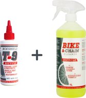 set Boeshield T-9 en Bike Chain Cleaner - Fietsreiniger (1L) plus 118ml watervast smeermiddel en corrosiebescherming