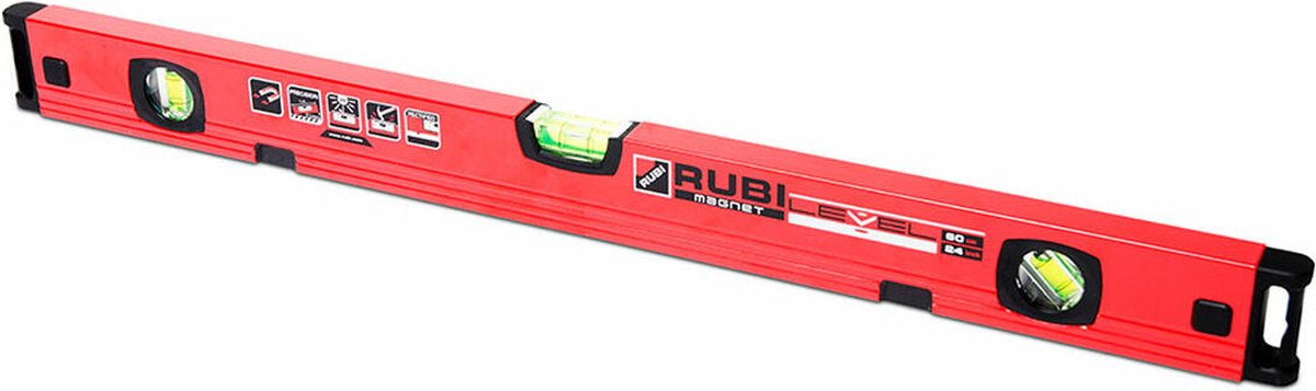 Waterpas RUBI Magnetisch Aluminium 60 cm