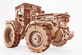 Wood Trick – Modelbouw 3D houten puzzel – ‘Tractor’ (WDTK006) – 401 stuks - Geen lijm noch verf nodig!