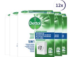 Dettol Washing Machine Cleaner Duo - 12 Stuks - Voordeelverpakking