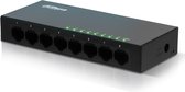 Dahua Ethernet Switch - 8 Poorten - Unmanaged - 8 x 10 / 100 / 1000 Mbps - Internet - Netwerk splitter - PFS3008-8GT