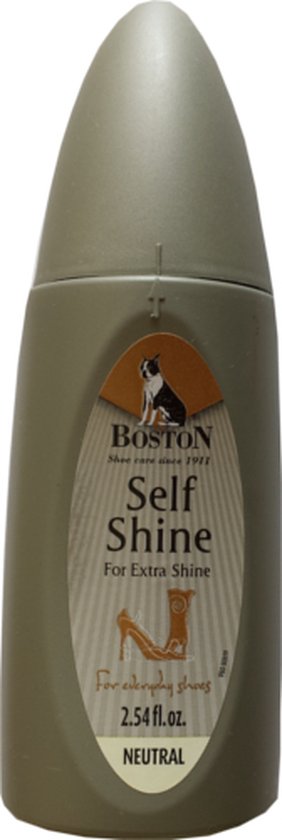 Boston Self Shine - Vloeibaar Schoensmeer - Neutraal - Schoenpoets - Zelfglans