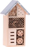 Medivo Styling & Interior - Insectenhotel 15 X 9 X 26 Cm Hout/staal Naturel