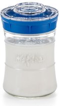 Machine à kéfir de lait et Water Kefirko - Pot en verre tout-en-un - Pour kéfir et kombucha - 848 ml - Blauw