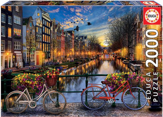 Educa legpuzzel met Amsterdams stadsbeeld