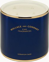 Wallace & Co Geranium Salie Geurkaars 2000 ml