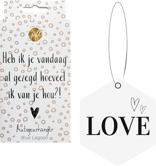 Brievenbus cadeau "Liefde" cadeau liefde Valentijnsdag kerst